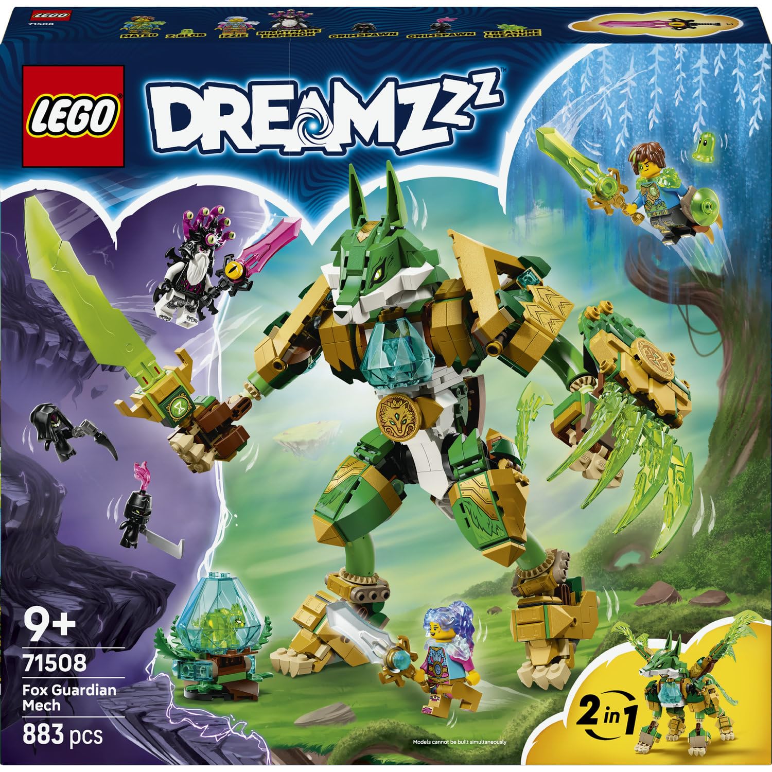 LEGO DREAMZzz Tilki Koruyucu Robot 71508 – 9 Yaş ve Üzeri Çocuklar